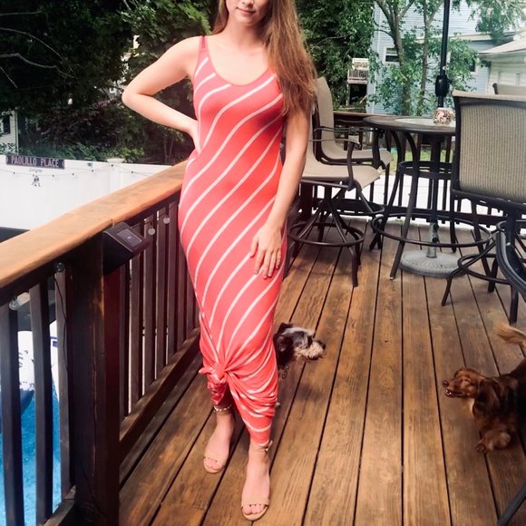 MAXI DRESS - BEACH, LOUNGE, COMFORT, CASUAL - Picture 1 of 3